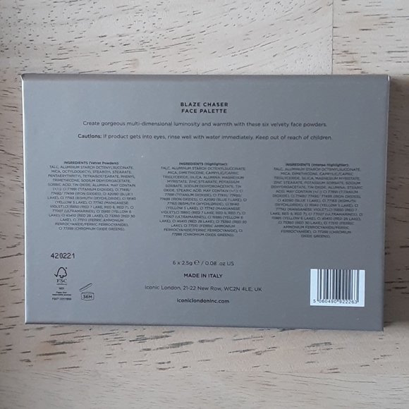 ICONIC LONDON - Blaze Chaser Face Palette - Picture 6 of 6